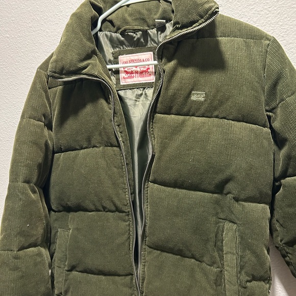 Levi's Olive Green Corduroy Jacket - Picture 2 of 6